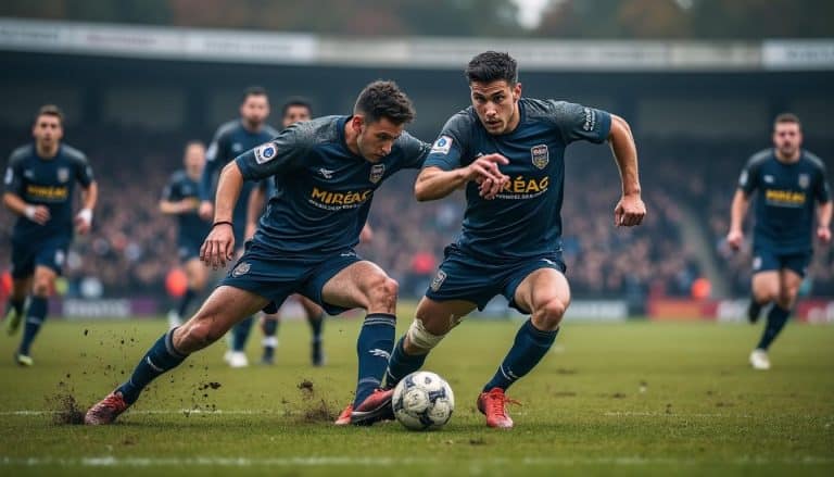 découvrez comment l'équipe de football de moréac en r2 fait face aux défis avec détermination et ne baisse jamais les bras.