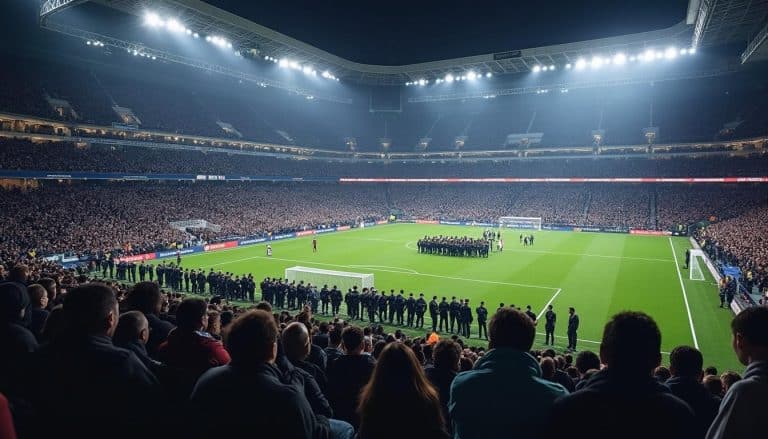 locminé dénonce des actes de violence commis par des supporters des girondins de bordeaux lors d'un match de football, appelant à la vigilance et à la sécurité.