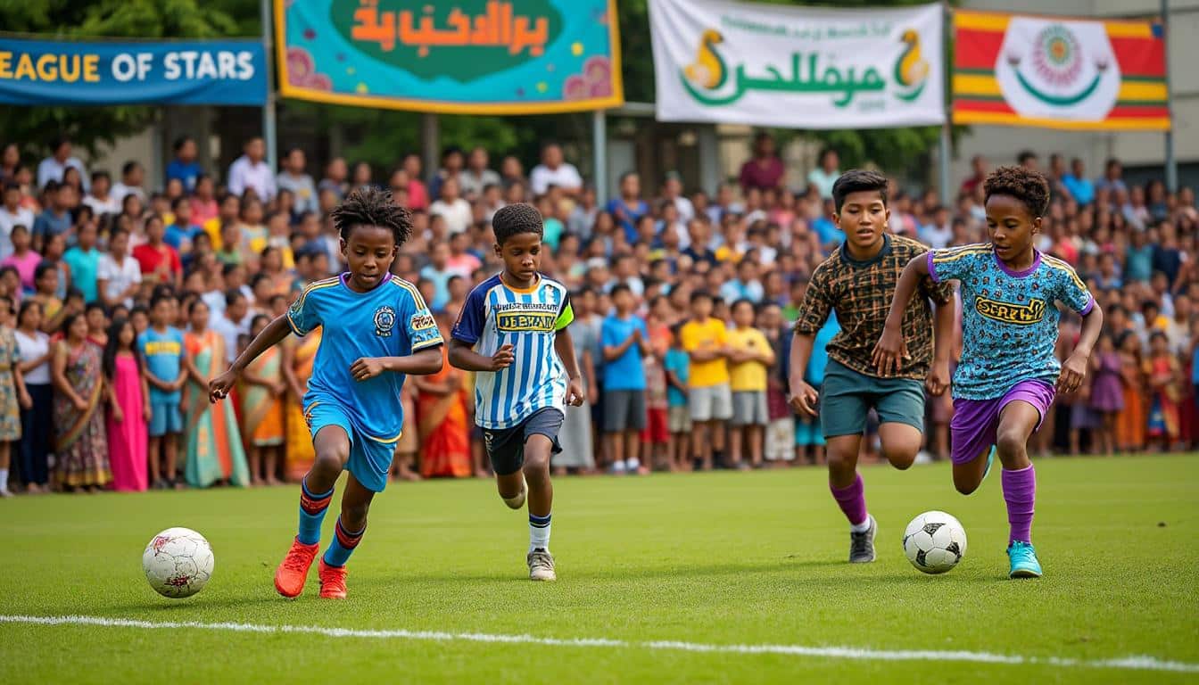 découvrez la ligue des étoiles, un tournoi innovant qui réunit les jeunes autour de leur passion pour le football tout en valorisant la richesse culturelle.
